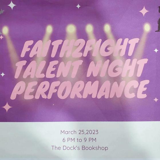 flyer for Talent Night